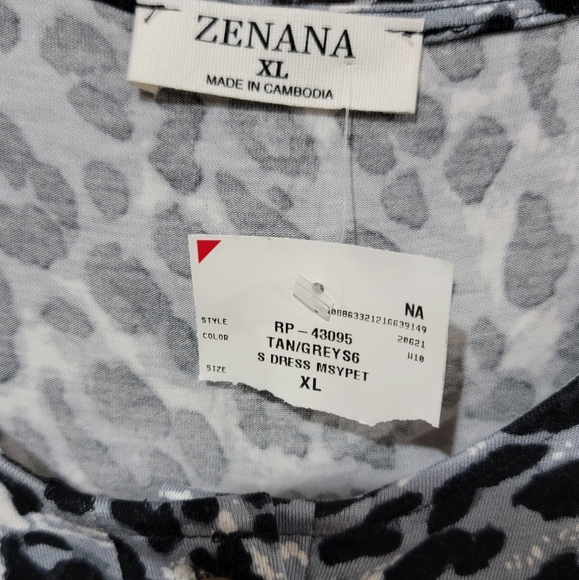 Women's XL Leopard Print One Piece Jumper - Picture 2 of 5